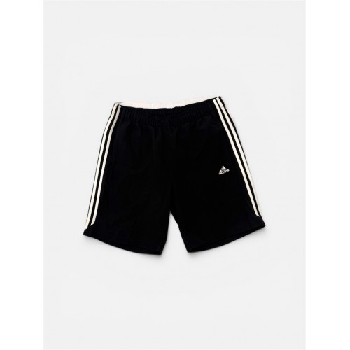 Adidas Ανδρική Αθλητική Βερμούδα Μαύρη 3-Stripes 2XL
